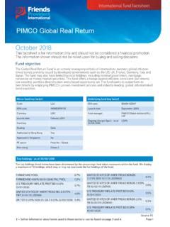 pim com real ret i|PIMCO Real Return Fund .